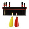 OEM Wall Mounted Detailing Brush and bottles holder - nástenný držiak na štetce a fľaše, 12 štetcov a 5 fliaš