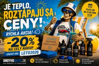 Ahoj, som Steaven, Kostlivec na plný úväzok pre andyhoauto.sk, a dnes mám jednu dobrú správu. Vonku je teplo, asfalt sa...