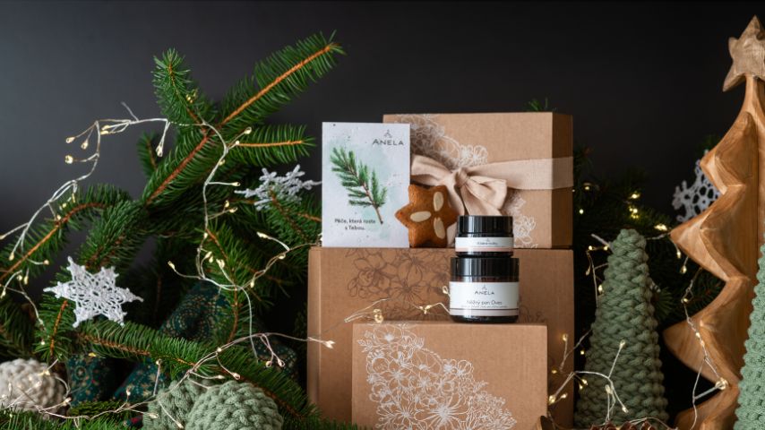 Nesem vám… Vánoční dárky od Anely. Nechte letos pod stromečkem zazářit přírodu