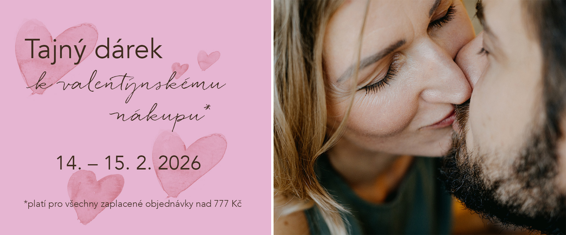 Tajný dárek k valentýnskému nákupu