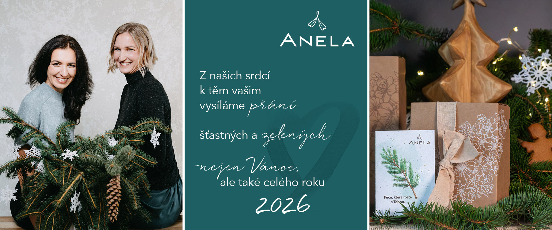 Vánoční přání z Anely