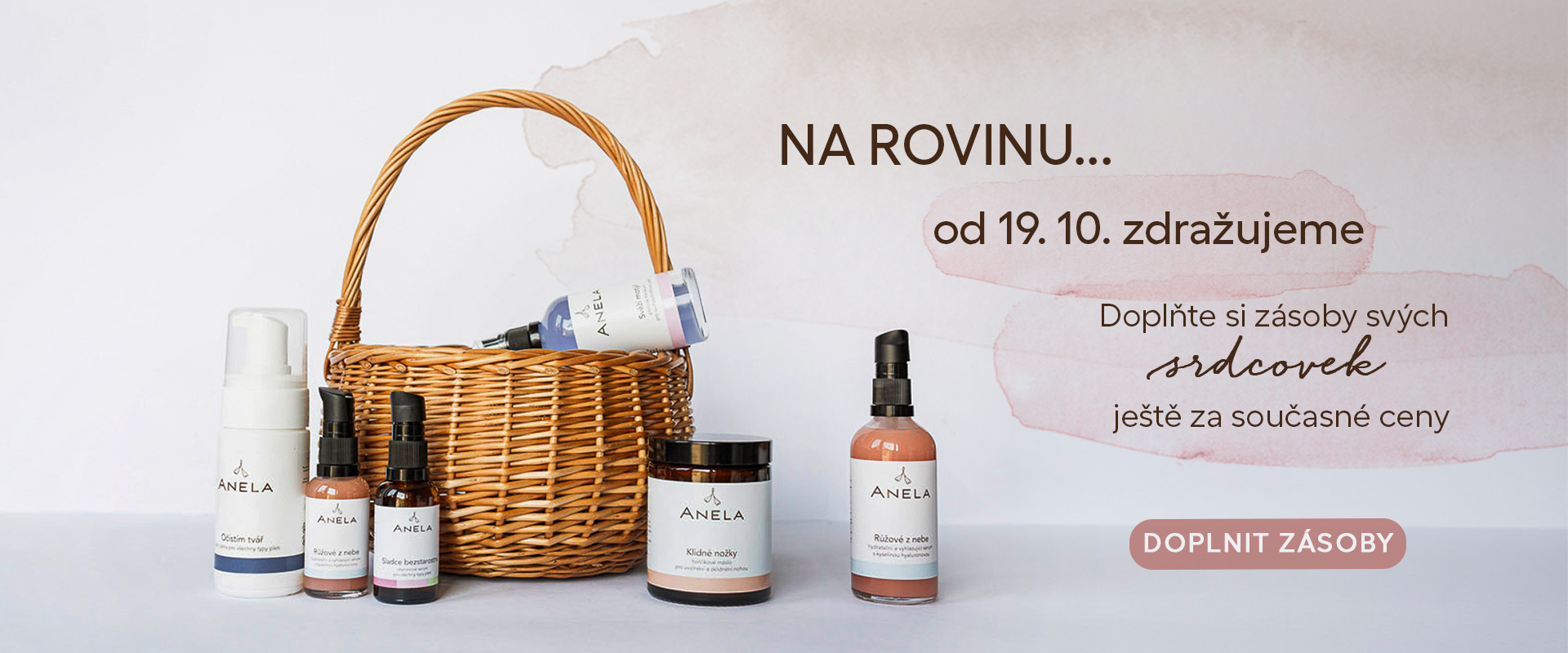 Na rovinu...od 19.10. zdražujeme, doplňte si zásoby svých srdcovek za současné ceny.