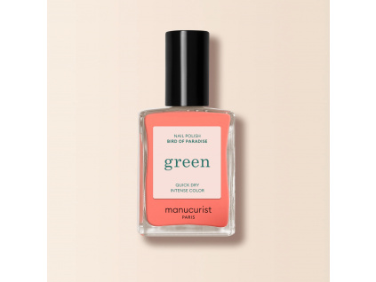 manucurist green nail polish lak na nechty bird of paradise