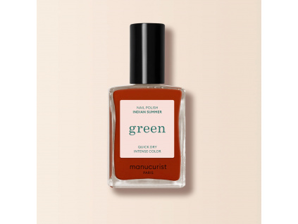 manucurist green nail polish lak na nechty indian summer