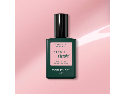 manucurist green flash gel nail polish gelovy lak na nechty hortencia