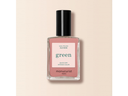 manucurist green nail polish lak na nechty old rose