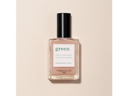 manucurist green nail polish lak na nechty shell beige