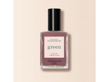 manucurist green nail polish lak na nechty rose mountbatten