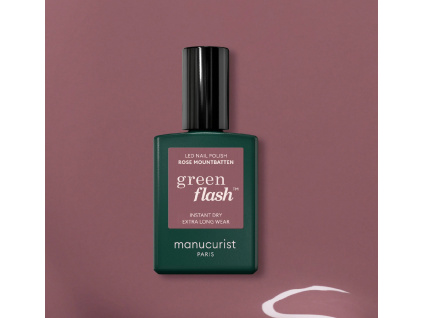 manucurist green flash gel nail polish gelovy lak na nechty rose mountbatten