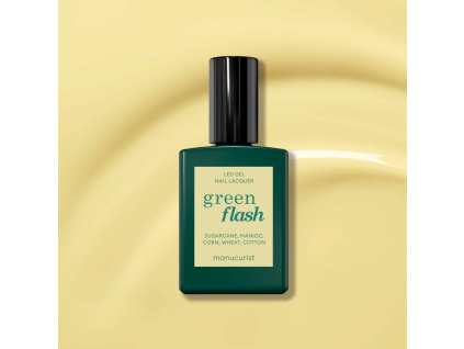 manucurist green flash gel nail polish gelovy lak na nechty mimosa