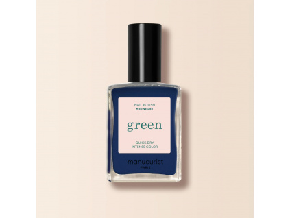 manucurist green nail polish lak na nechty midnight
