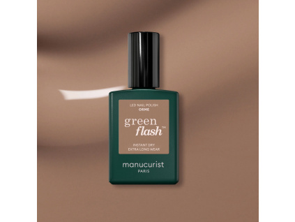 manucurist green flash gel nail polish gelovy lak na nechty orme