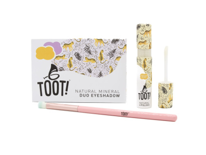 toot cheetah glow eyeshadow lipgloss box set detske ocne tiene lesk na pery open low 2
