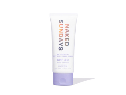 naked sundays spf50 antioxidant body sunscreen creme telove opalovacie mlieko s antioxidantmi