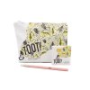 toot cheeky cheetah eyeshadow bag set detske ocne tiene kozmeticka tasticka open