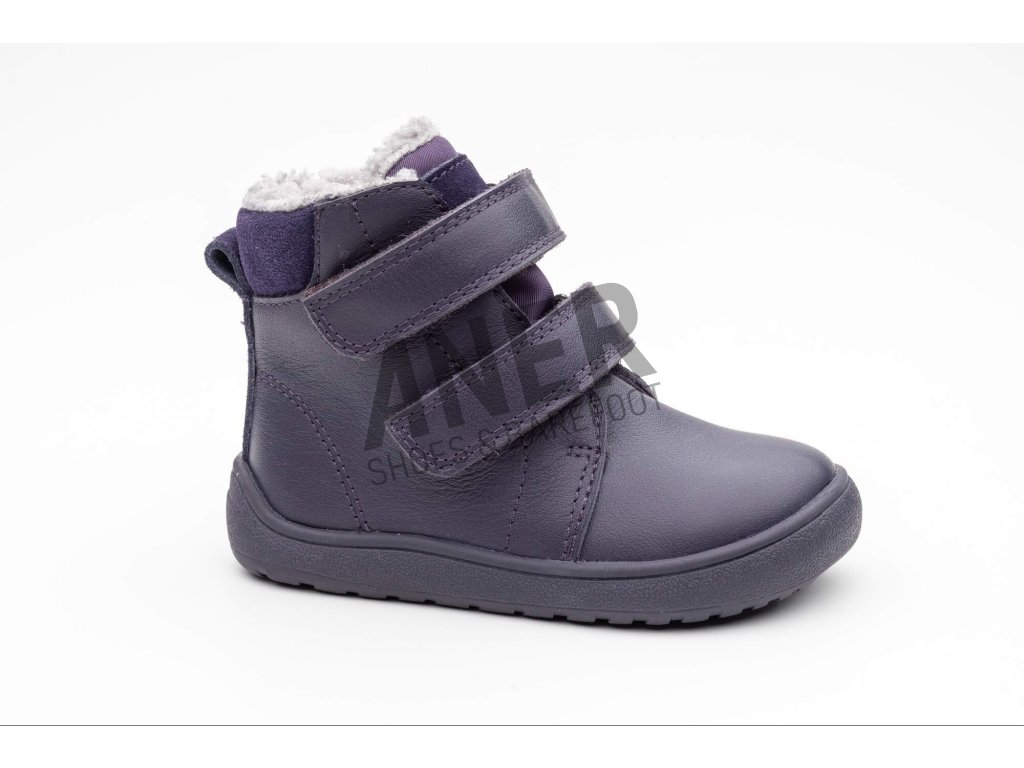 Protetika zimní barefoot boty Beka purple
