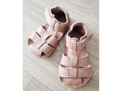 Baby Bare sandalky barefoot New Rosabrown