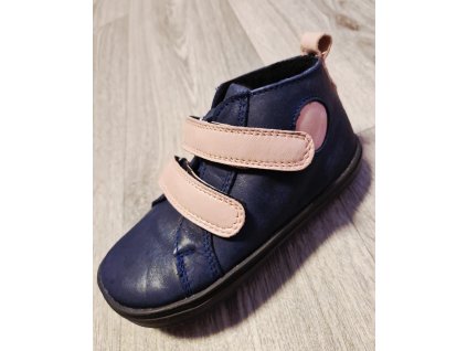 OkBare barefoot celorocni boty Lime navy pink 2