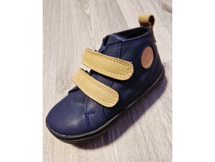 OkBare barefoot celorocni boty Lime navy brown 1