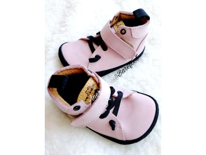 Pegres barefoot celorocni boty pink