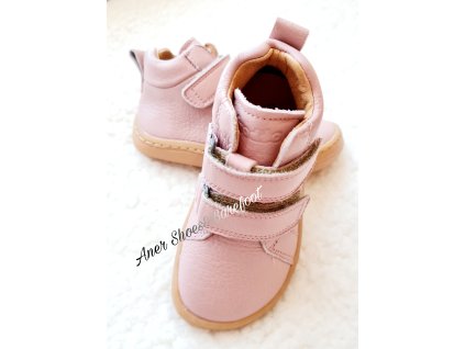 Froddo barefoot celorocni vyssi boty pink ruzova