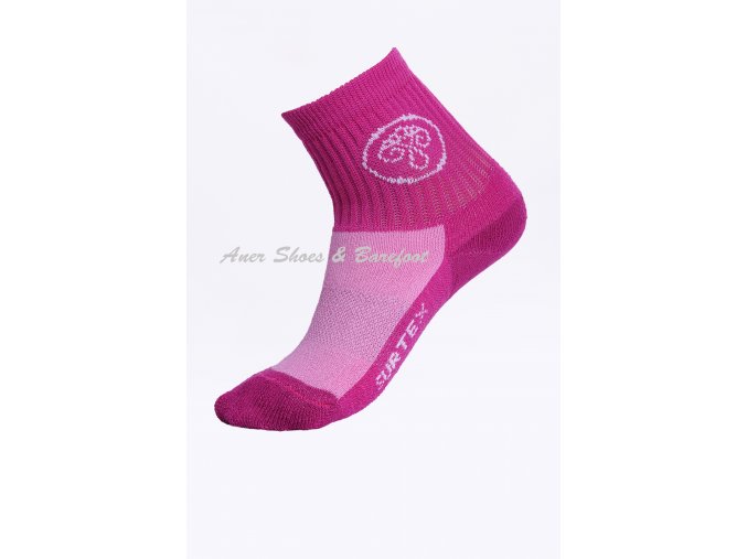 Surtex ponožky 70% Aerobic Merino dětské - růžové