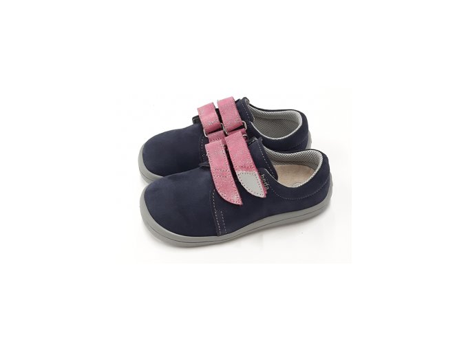 beda barefoot nizke celorocni boty blue pink