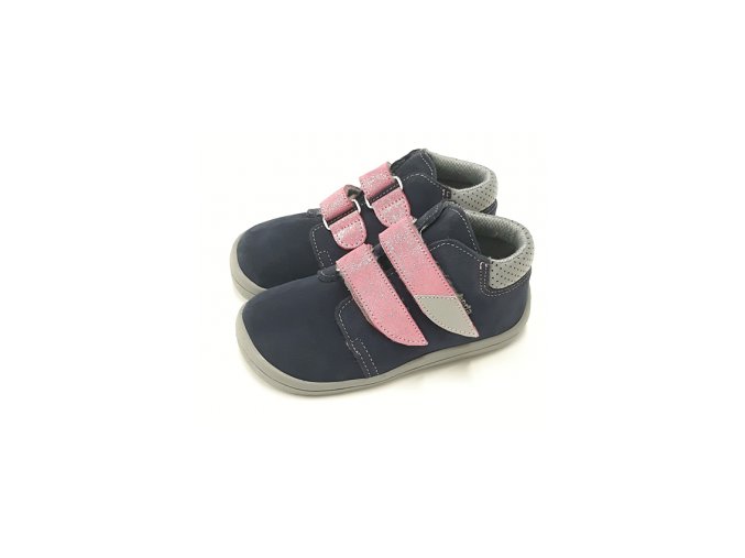 beda barefoot vyssi celorocni boty blue pink