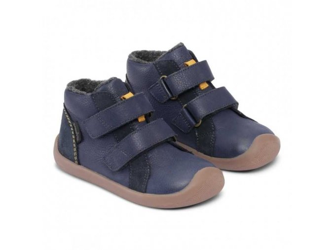 walker mid velcro ii bundgaard barefoot navy 2