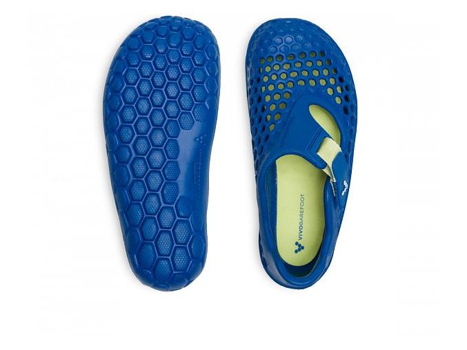 vivobarefoot ultra bloom kids blue