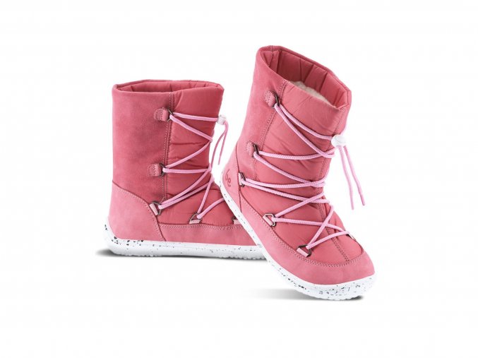 Be Lenka barefoot zimni Snowfox Rose Pink 1