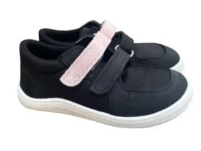 Baby Bare Shoes Sneakers Black Shine