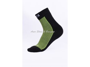 Surtex ponožky 70% Merino zelené