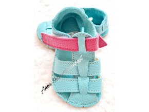 Baby Bare sandalky New barefoot Flower 1