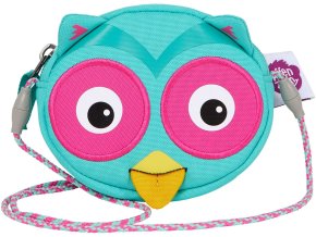 Dětská kabelka Affenzahn Wallet Olivia Owl turquoise