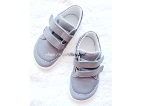 Baby bare shoes Febo Go Grey nizke celorocky 1