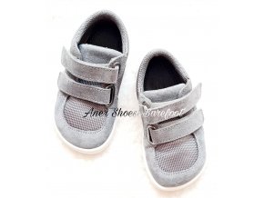 Baby Bare tenisky barefoot Sneakers Grey