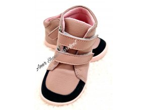 Baby Bare Shoes barefoot Fall asfaltico Rosa ruzova