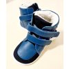 Baby Bare Shoes Febo Winter - Petrol asfaltico (membrána)