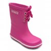 bundgaard holiny classic rubber boots lace raspberry