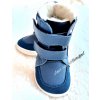Baby Bare Shoes Winter Navy barefoot