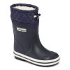 SAILOR RUBBER BOOT WARM barefoot navy