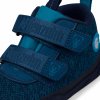 Affenzahn Minimal Lowboot Knit Bear Blue Sappore 8