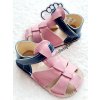 Zeazoo Goby barefoot pink navy