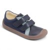 bundgaard the walker velcro navy barefoot