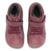 walker mid velcro ii bundgaard barefoot dark rose 3