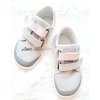 Baby Bare Shoes Febo Go Grey Pink barefoot celorocni