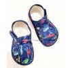 Baby Bare Shoes papučky barefoot SLippers Cars