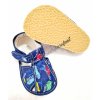 Baby Bare Shoes papučky barefoot SLippers Cars 1