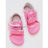 Pegres kozene celorocni boty BF54 barefoot pink